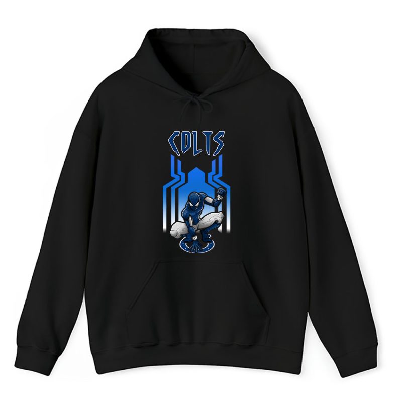 Spiderman NFL Indianapolis Colts Unisex Hoodie TAH6581