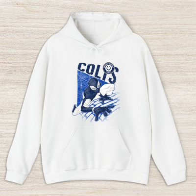 Spiderman NFL Indianapolis Colts Unisex Hoodie TAH9909