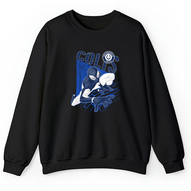 Spiderman NFL Indianapolis Colts Unisex Sweatshirt TAS9909