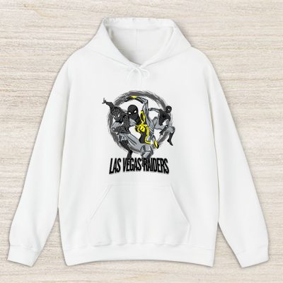 Spiderman NFL Las Vegas Raiders Unisex Hoodie TAH9934