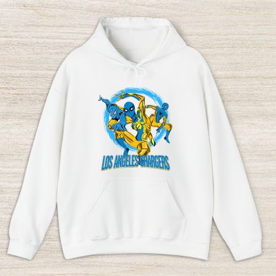 Spiderman NFL Los Angeles Chargers Unisex Hoodie TAH9924