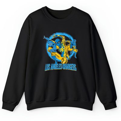 Spiderman NFL Los Angeles Chargers Unisex Sweatshirt TAS9924
