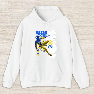 Spiderman NFL Los Angeles Rams Unisex Hoodie TAH11625