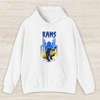 Spiderman NFL Los Angeles Rams Unisex Hoodie TAH6586