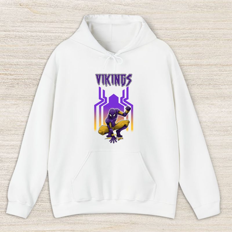 Spiderman NFL Minnesota Vikings Unisex Hoodie TAH6588