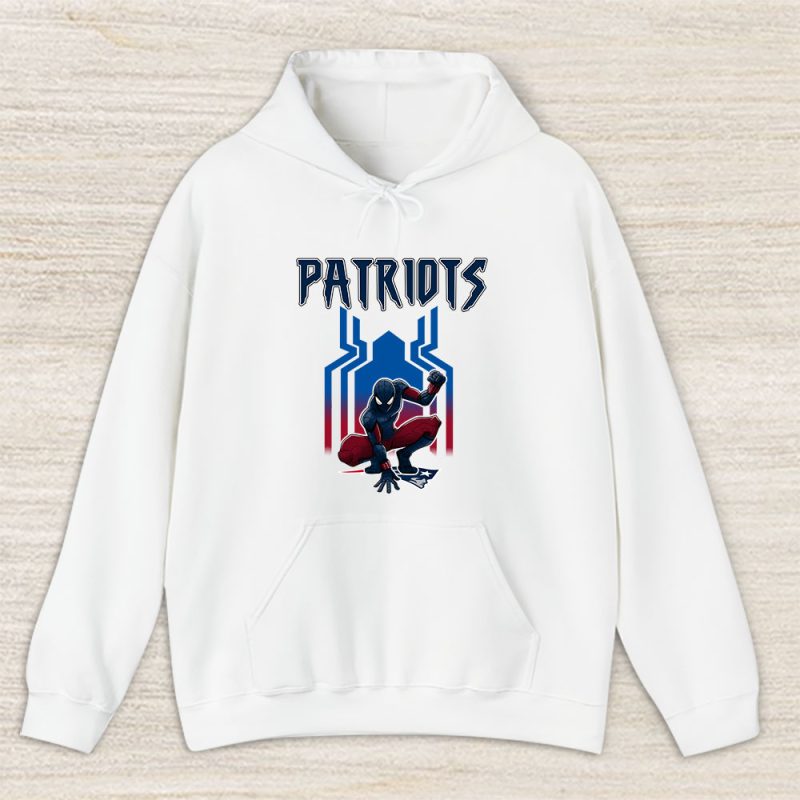 Spiderman NFL New England Patriots Unisex Hoodie TAH6591