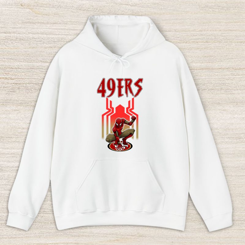 Spiderman NFL San Francisco 49ers Unisex Hoodie TAH6595