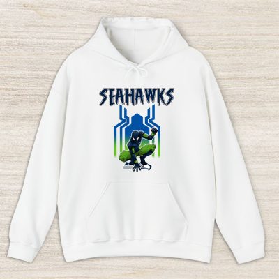 Spiderman NFL Seattle Seahawks Unisex Hoodie TAH6596