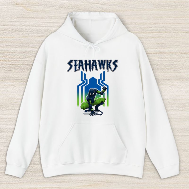 Spiderman NFL Seattle Seahawks Unisex Hoodie TAH6596