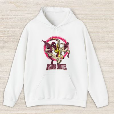 Spiderman NHL Arizona Coyotes Unisex Hoodie TAH9818