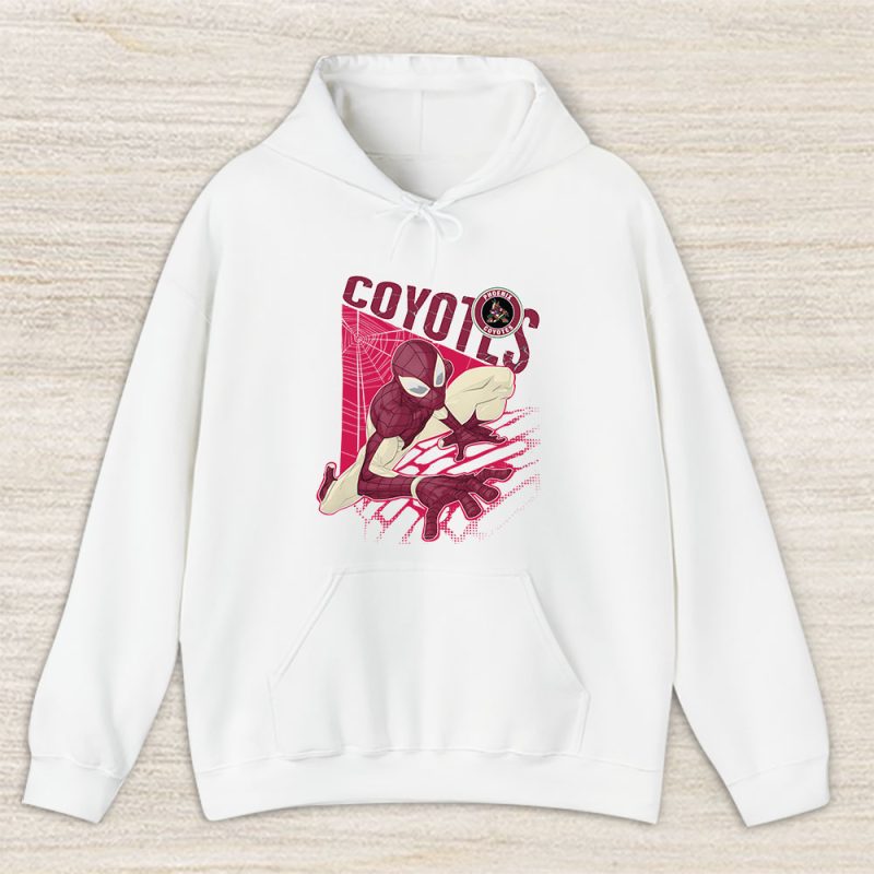 Spiderman NHL Arizona Coyotes Unisex Hoodie TAH9819