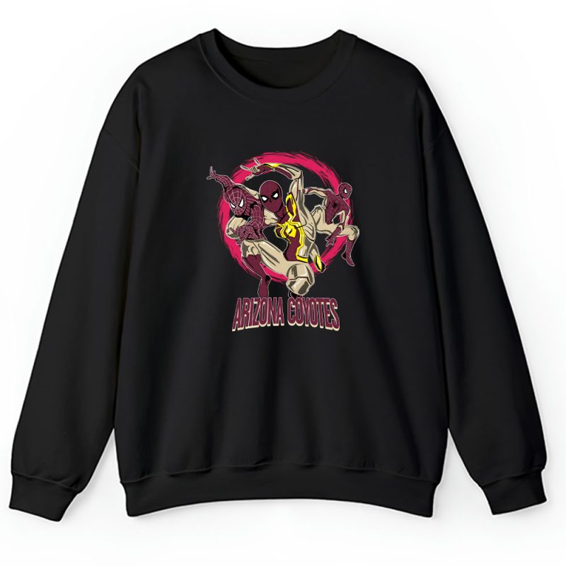 Spiderman NHL Arizona Coyotes Unisex Sweatshirt TAS9818