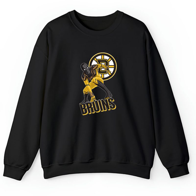 Spiderman NHL Boston Bruins Unisex Sweatshirt TAS8351