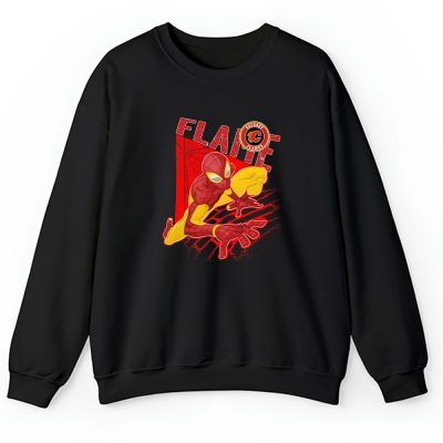 Spiderman NHL Calgary Flames Unisex Sweatshirt TAS9858