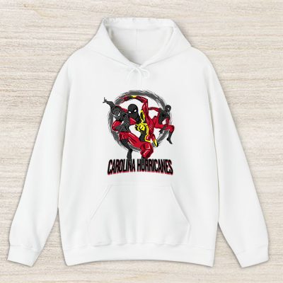 Spiderman NHL Carolina Hurricanes Unisex Hoodie TAH9863