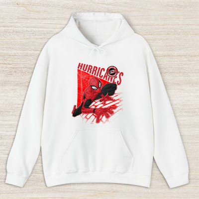 Spiderman NHL Carolina Hurricanes Unisex Hoodie TAH9864