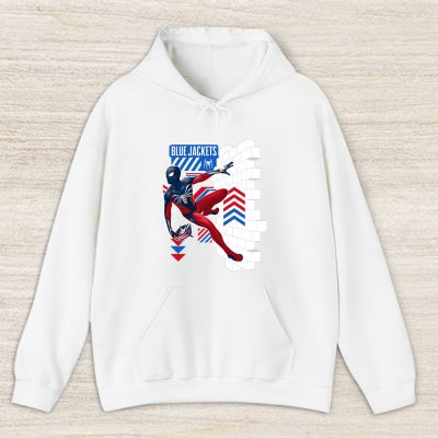 Spiderman NHL Columbus Blue Jackets Unisex Hoodie TAH11597