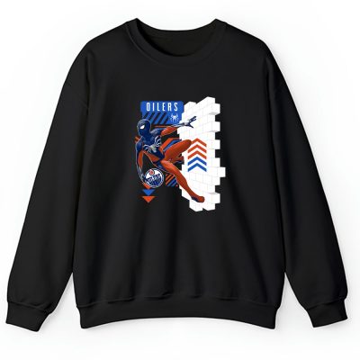 Spiderman NHL Edmonton Oilers Unisex Sweatshirt TAS11611