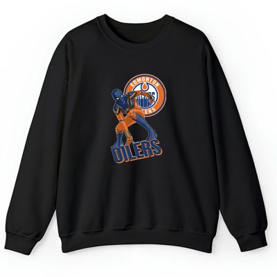 Spiderman NHL Edmonton Oilers Unisex Sweatshirt TAS8383