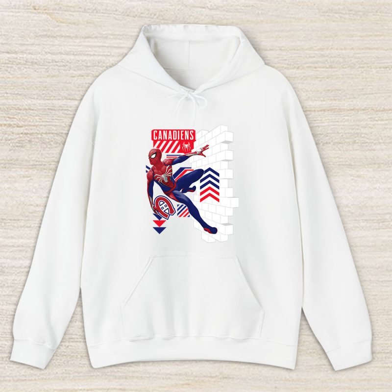 Spiderman NHL Montreal Canadiens Unisex Hoodie TAH11634