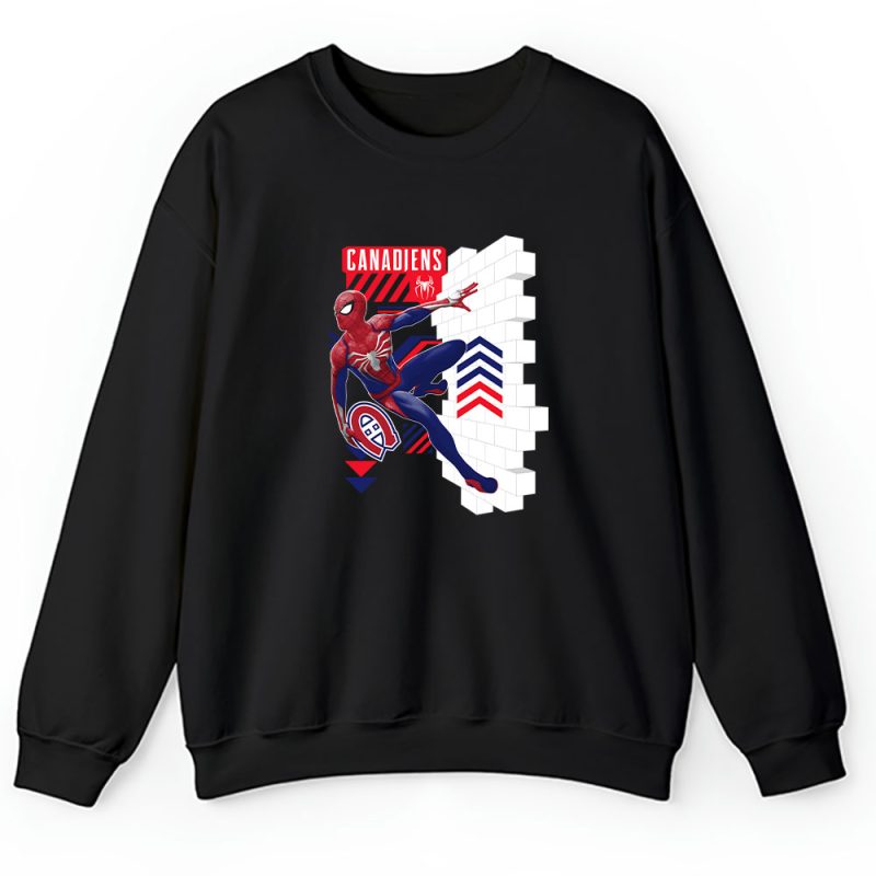 Spiderman NHL Montreal Canadiens Unisex Sweatshirt TAS11634