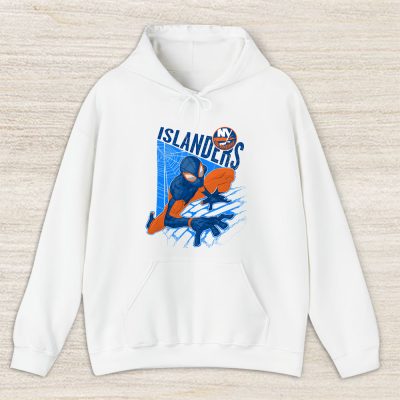 Spiderman NHL New York Islanders Unisex Hoodie TAH9963