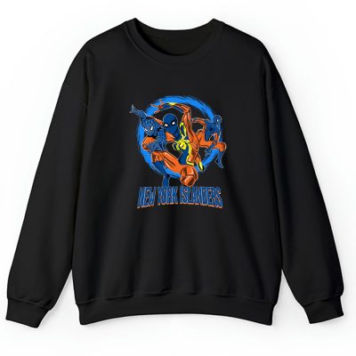 Spiderman NHL New York Islanders Unisex Sweatshirt TAS9962