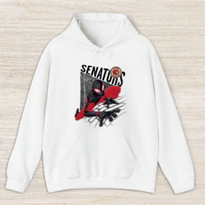 Spiderman NHL Ottawa Senators Unisex Hoodie TAH9987