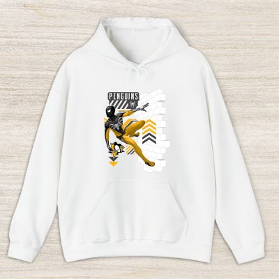 Spiderman NHL Pittsburgh Penguins Unisex Hoodie TAH11665