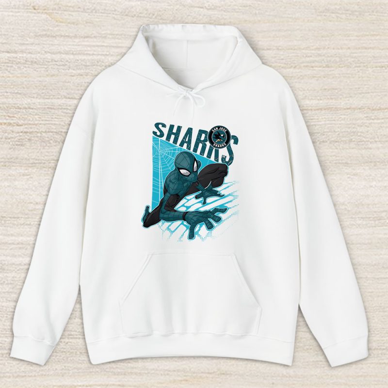 Spiderman NHL San Jose Sharks Unisex Hoodie TAH10028