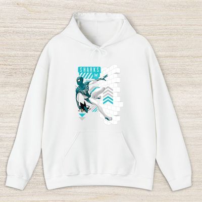 Spiderman NHL San Jose Sharks Unisex Hoodie TAH11678