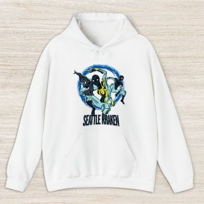 Spiderman NHL Seattle Kraken Unisex Hoodie TAH10017