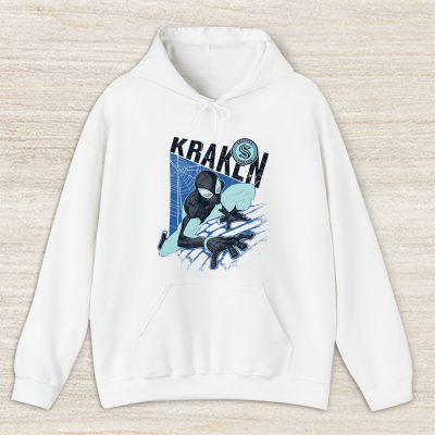 Spiderman NHL Seattle Kraken Unisex Hoodie TAH10018