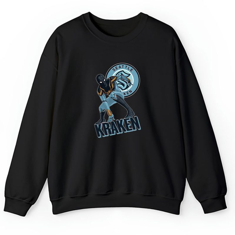 Spiderman NHL Seattle Kraken Unisex Sweatshirt TAS8444