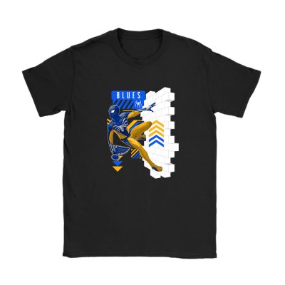 Spiderman NHL St. Louis Blues Unisex T-Shirt Cotton Tee TAT11668