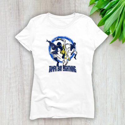 Spiderman NHL Tampa Bay Lightning Lady T-Shirt Women Tee LTL10029