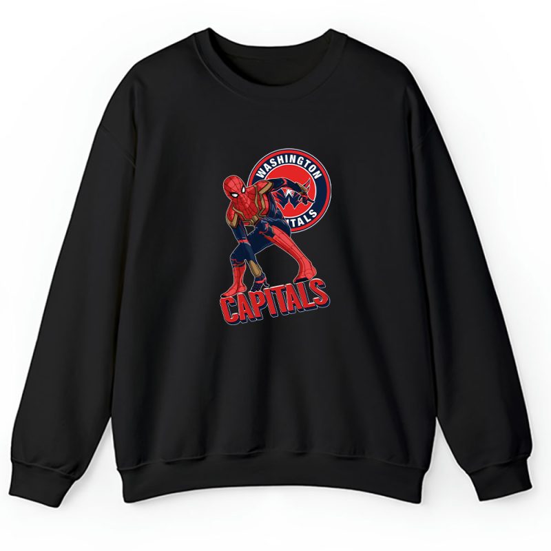 Spiderman NHL Washington Capitals Unisex Sweatshirt TAS8457