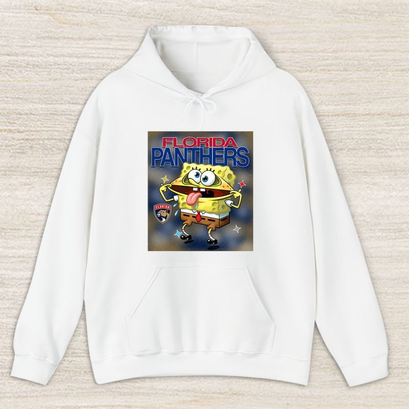 Spongebob Squarepants X Florida Panthers Team X NHL X Hockey Fan Unisex Hoodie TAH9539