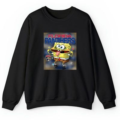 Spongebob Squarepants X Florida Panthers Team X NHL X Hockey Fan Unisex Sweatshirt TAS9539