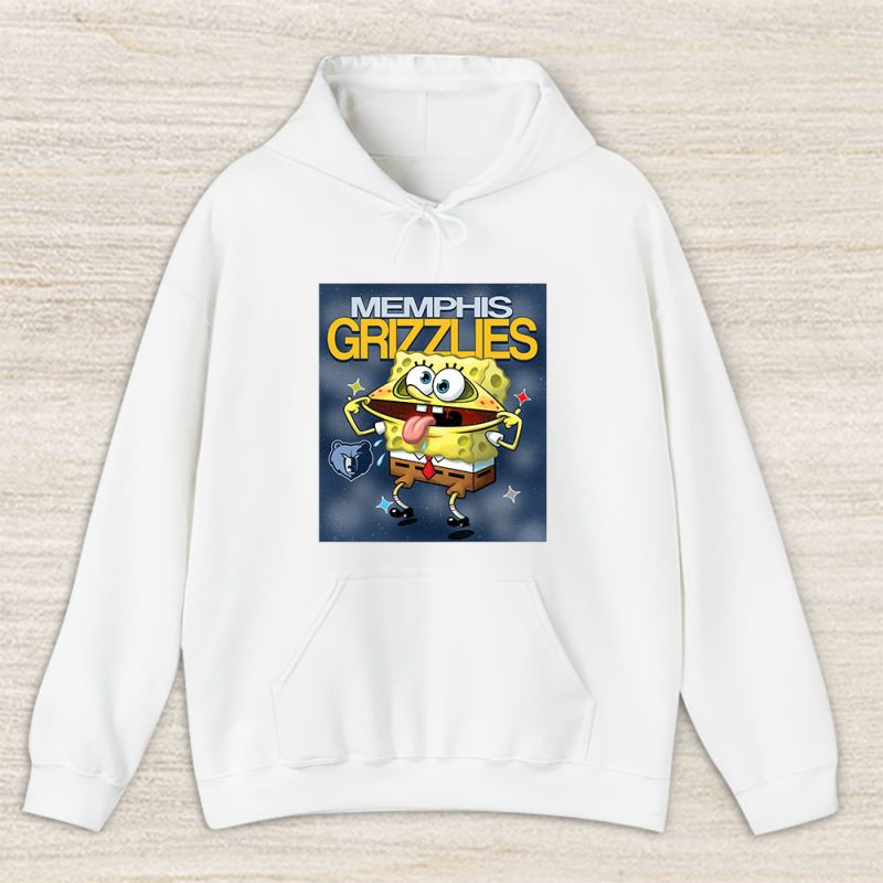 Spongebob Squarepants X Memphis Grizzlies Team NBA Basketball Unisex Hoodie TAH9480