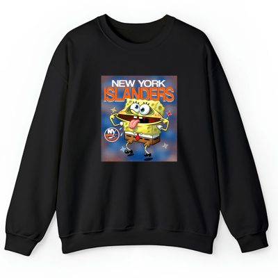 Spongebob Squarepants X New York Islanders Team X NHL X Hockey Fan Unisex Sweatshirt TAS9546