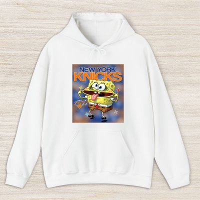 Spongebob Squarepants X New York Knicks Team NBA Basketball Unisex Hoodie TAH9484