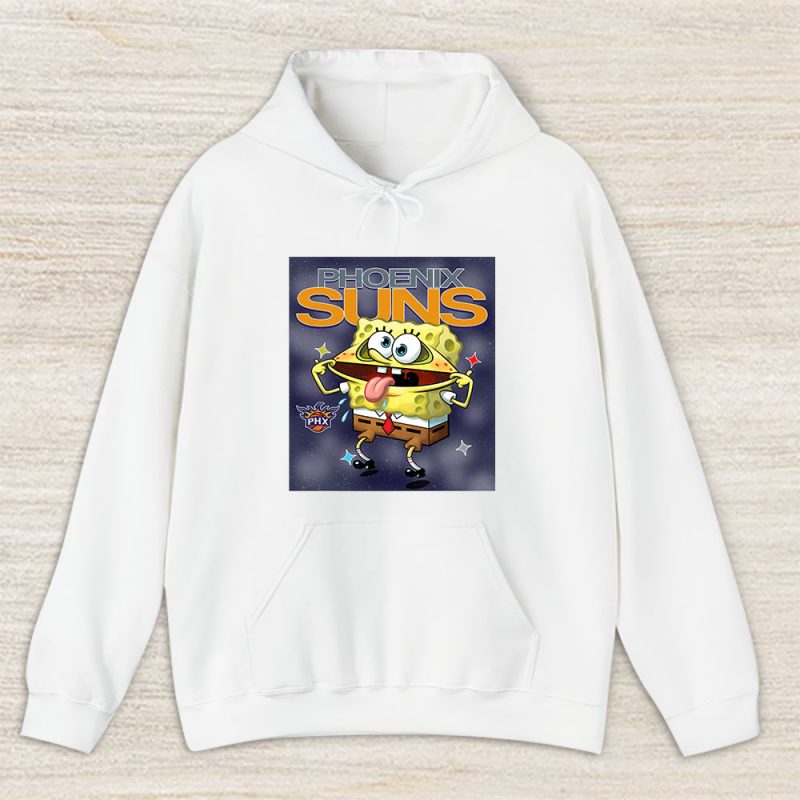 Spongebob Squarepants X Phoenix Suns Team NBA Basketball Unisex Hoodie TAH9488