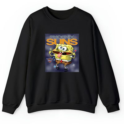 Spongebob Squarepants X Phoenix Suns Team NBA Basketball Unisex Sweatshirt TAS9488