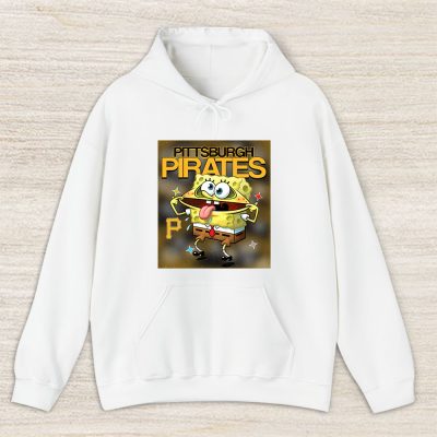 Spongebob Squarepants X Pittsburgh Pirates Team X MLB X Baseball Fans Unisex Hoodie TAH9455