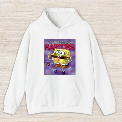 Spongebob Squarepants X Toronto Raptors Team NBA Basketball Unisex Hoodie TAH9492