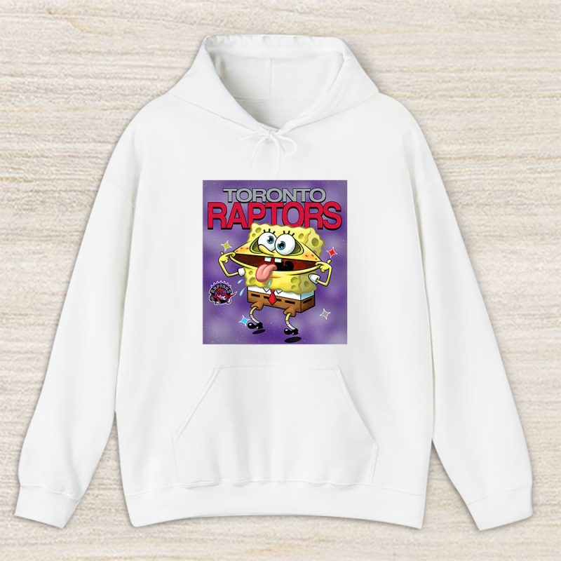 Spongebob Squarepants X Toronto Raptors Team NBA Basketball Unisex Hoodie TAH9492