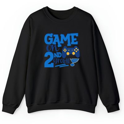 St. Louis Blues X Game On X Schools Back X Custom Number Unisex Hoodie TAH10738