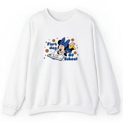 St. Louis Blues X Welcome Back To School Gift X Minnie Mouse Unisex Sweatshirt TAS11299