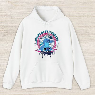 Stitch X Charlotte Hornets Team NBA Basketball Unisex Hoodie TAH9594